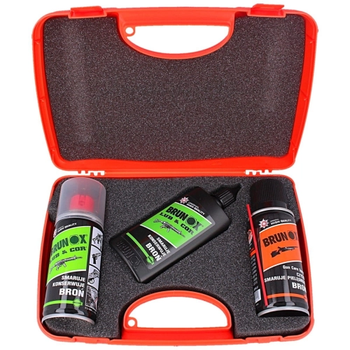 Zestaw do Czyszczenia Broni Brunox: Smary 2x Lub&Cor, Gun Care (GUN SET1)