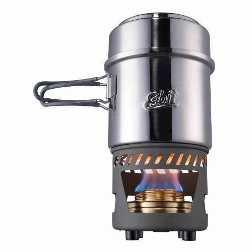 Zestaw do Gotowania Esbit Alcohol Burner Cookset Stainless Steel - 985 ml
