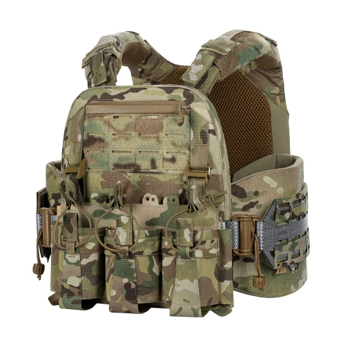 Kamizelka Taktyczna M-Tac Typu Plate Carrier Cuirass Tiger Elite - Multicam