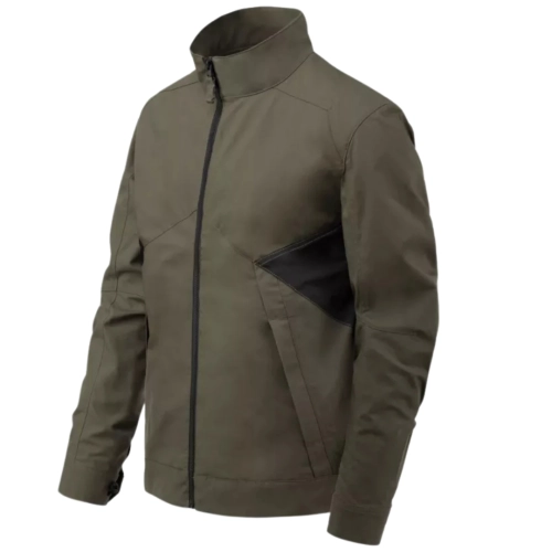 Kurtka Taktyczna Przejściowa Helikon Greyman Versastretch - Taiga Green/Czarny