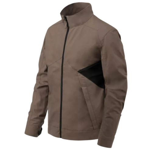 Kurtka Taktyczna Przejściowa Helikon Greyman Versastretch - Earth Brown/Czarny
