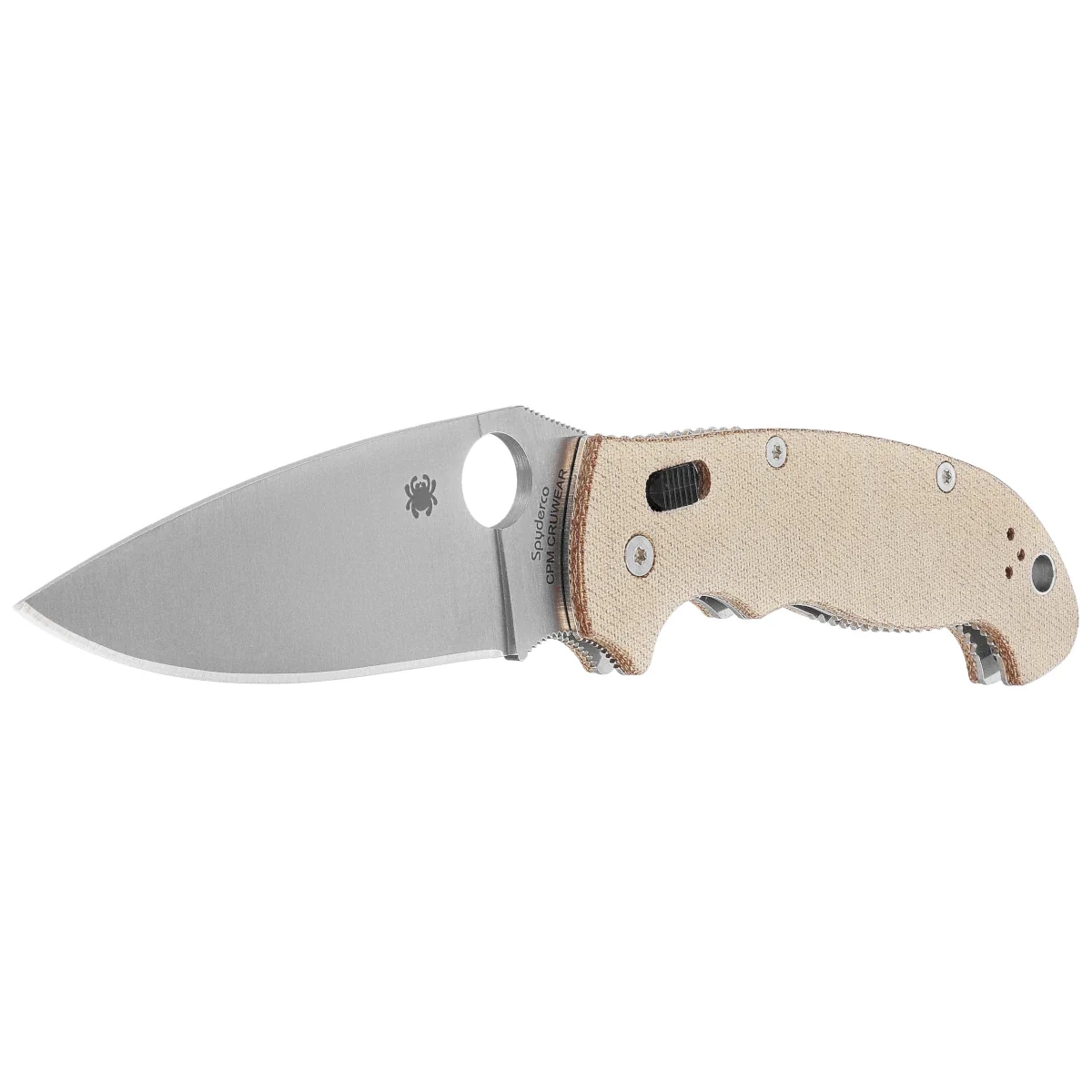 pol_pl_Noz-skladany-Spyderco-Manix-2-XL-Brown-Canvas-Micarta-Satin-CPM-Cru-Wear-by-Eric-Glesser-C95MPCW2-125178_3.webp