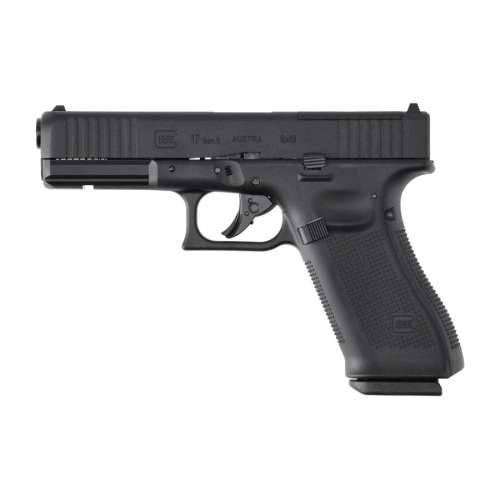 Pistolet Wiatrówka na CO2 Glock 17 gen 5 MOS 4,5 mm BB 3J - Bez płytek