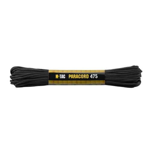 Linka Paracord 3mm M-Tac 475 - 15m - Czarna 
