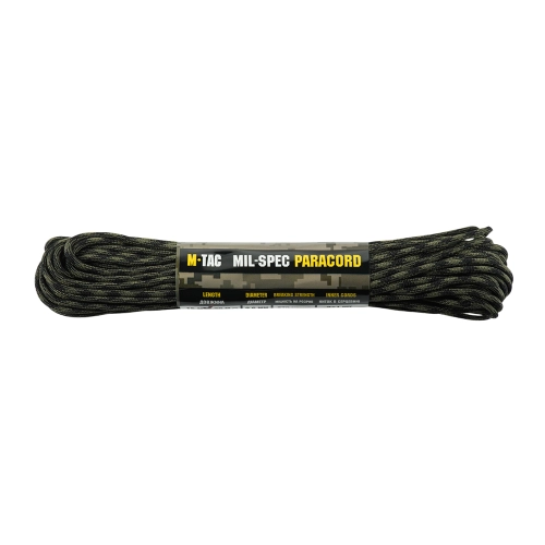 Linka Paracord 3,6 mm M-Tac 550 Mil-Spec - 30m - Black Forest