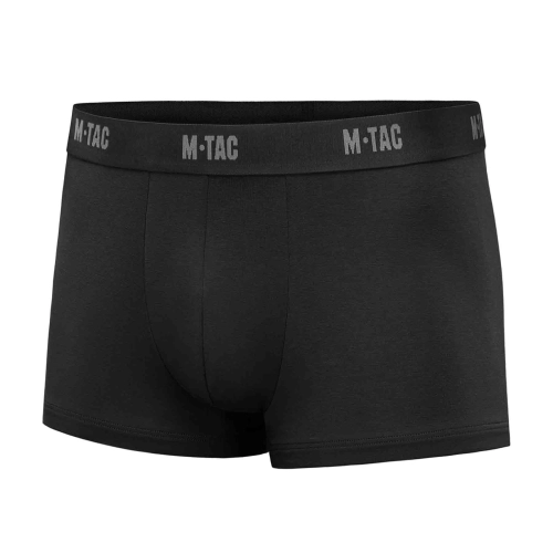 Bokserki Męskie Bawełniane M-Tac Cotton Scretch Trunks - Czarne