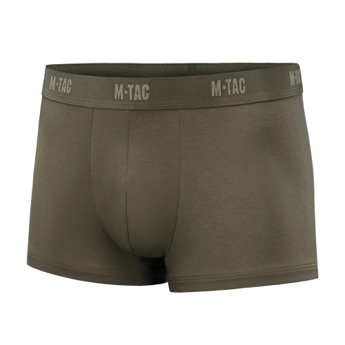 Bokserki Męskie Bawełniane M-Tac Cotton Scretch Trunks - Dark Olive