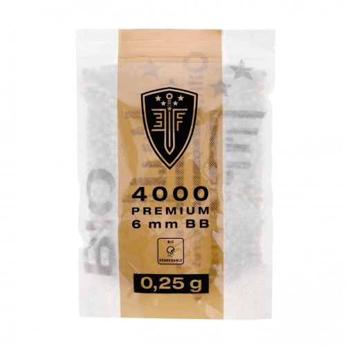 Kulki ASG Elite Force Premium Bio 0,25 g 6 mm 4000 szt. 