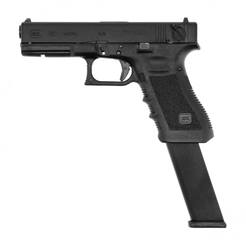 Pistolet ASG Replika na GreenGas  Glock 18C gen 3.  6 mm Kulki