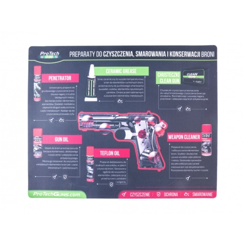 Mata do Czyszczenia Broni Pro Tech Guns 47x38 cm