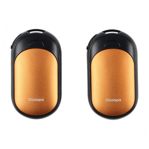 Ogrzewacz do Rąk Elektryczny USB OcoopaUT3 Lite - Czarny/Pomarańczowy