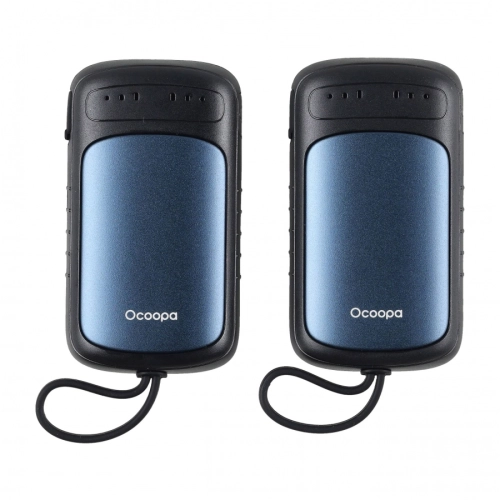 Ogrzewacz do Rąk Elektryczny USB OcoopaUT5 DuoHeat - Czarny/Niebieski