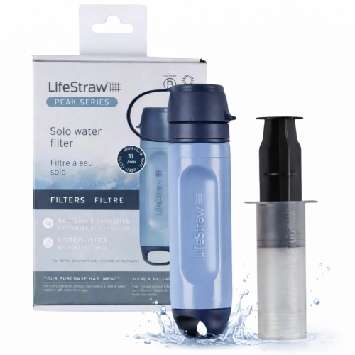 Fitr do Wody Survival LifeStraw Wkład Filtrujący LifeStraw Peak Solo - Niebieski