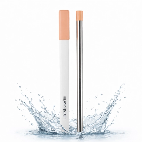 Fitr do Wody Survival Słomkowy LifeStraw Sip - Apricot