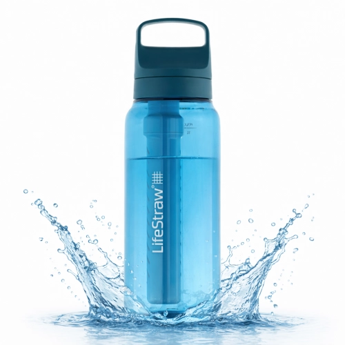 Butelka Filtrująca z Filtrem do Wody 1l LifeStraw Go 2.0 - Laguna