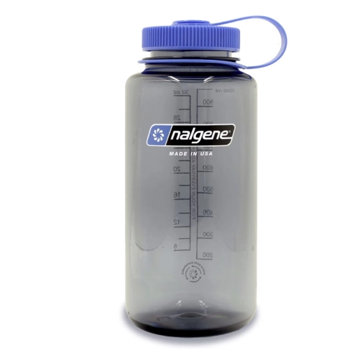 Butelka na Wodę Bidon Nalgene Wide Mouth 1 l - Grey