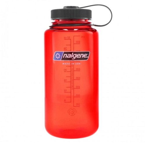 Butelka na Wodę Bidon Nalgene Wide Mouth 1 l - Red