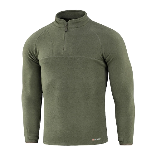 Bluza Polarowa Polar Męski M-Tac Delta Polartec Raglan - Army Olive