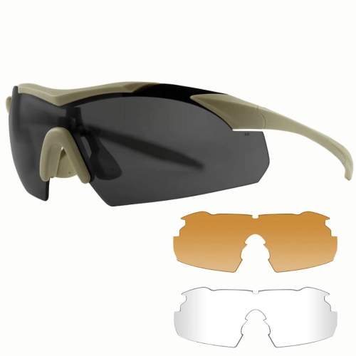 Okulary Ochronne Strzeleckie Balistyczne Wiley X Vapor 2.5 3512