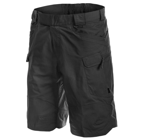 Krótkie Spodenki Męskie Bojówki Helikon 11" UTS PolyCotton Stretch Ripstop - Czarne