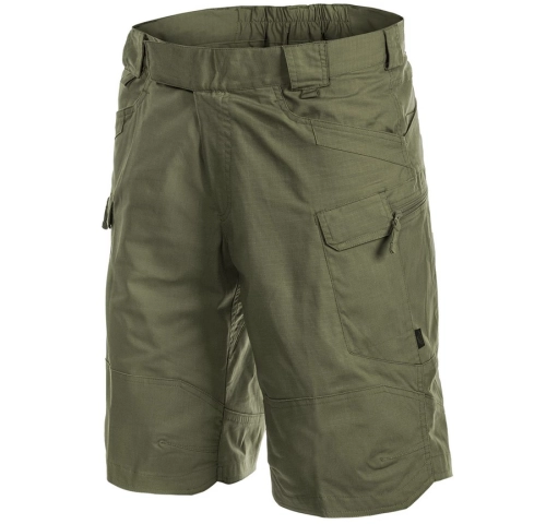 Krótkie Spodenki Męskie Bojówki Helikon 11" UTS PolyCotton Stretch Ripstop - Olive Green