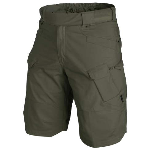 Krótkie Spodenki Męskie Bojówki Helikon 11" UTS PolyCotton Ripstop - Olive Green