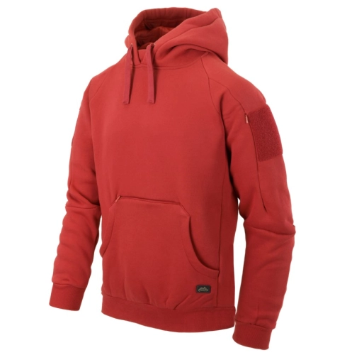 Bluza Męska z Kapturem Taktyczna Helikon Urban Hoodie Lite Kangaroo - Czerwona