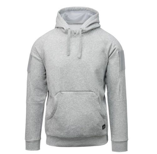 Bluza Męska z Kapturem Taktyczna Helikon Urban Hoodie Lite Kangaroo - Siwy