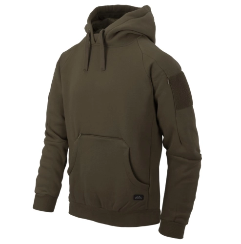 Bluza Męska z Kapturem Taktyczna Helikon Urban Hoodie Lite Kangaroo - Zielona