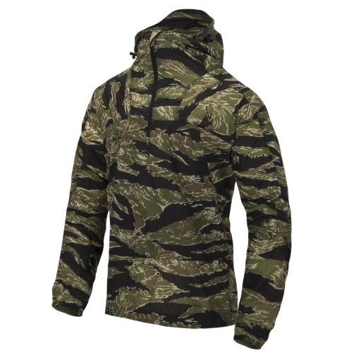 Kurtka Przeciwdeszczowa Wiatrówka Męska Helikon Windrunner Windpack - Tiger Stripe