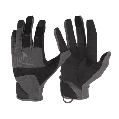 Rękawice Taktyczne Strzeleckie Helikon Range Tactical - Czarny/Shadow Grey