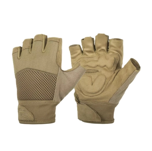 Rękawice Taktyczne Strzeleckie bez Palców Helikon Half Finger Mk2 - Coyote