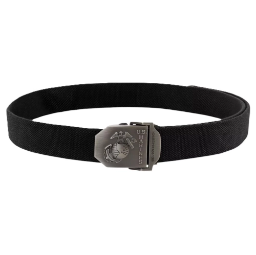 Pasek do Spodni Parciany Wojskowy Helikon Klamra USMC - Czarny