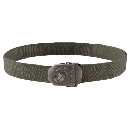 Pasek do Spodni Parciany Wojskowy Helikon Klamra USMC - Olive Green