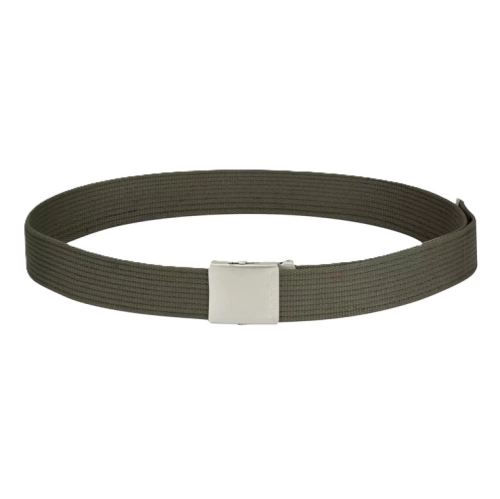 Pasek do Spodni Parciany Wojskowy Helikon Klamra Canvas - Olive Green