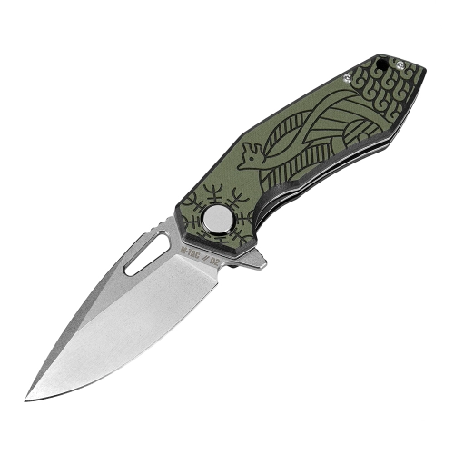 Nóż Taktyczny Składany M-Tac Type 12 Scandinavian - Black/Olive