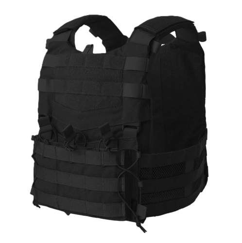 Kamizelka Taktyczna Wojskowa Plate Carrier Helikon Zestaw Guardian Military - Czarna 