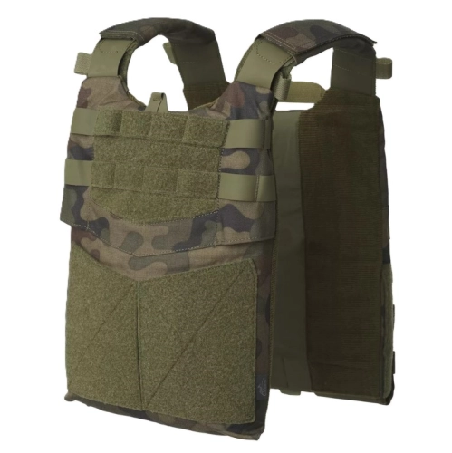 Kamizelka Taktyczna Wojskowa Helikon Guardian Plate Carrier - PL Woodland