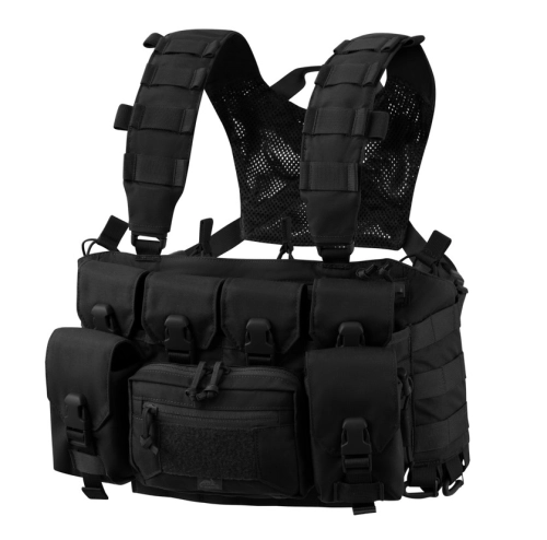 Kamizelka Taktyczna Wojskowa Chest Rig Helikon Guardian Recce - Czarna 