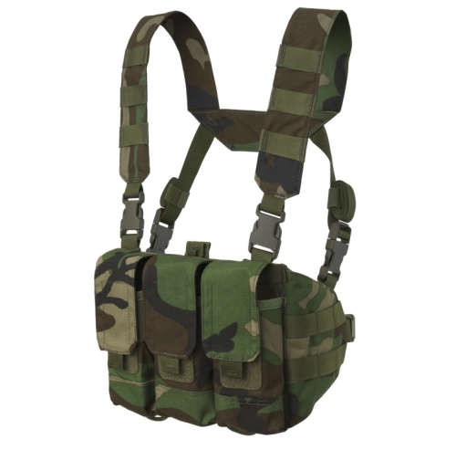 Kamizelka Taktyczna Wojskowa Chest Rig Helikon Chicom - US Woodland