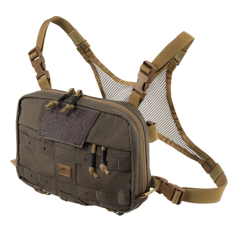 Torba Saszetka Nerka Taktyczna na Klatke Piersiową Helikon Chest Pack Numbat S - Earth Brown/ Clay