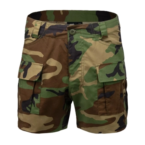 Krótkie Spodenki Męskie Bojówki Helikon Cargo - US Woodland