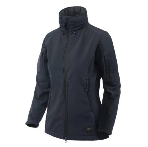 Kurtka Softshell Przeciwdeszczowa Damska Helikon Gunfighter - Navy Blue