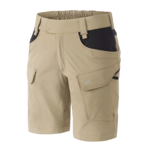 Krótkie Spodenki Damskie Bojówki Helikon OTP 8,5" - Khaki/Czarny