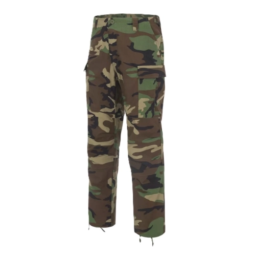 Spodnie Bojówki Taktyczne Męskie Helikon BDU Mk2 Rip Stop - US Woodland