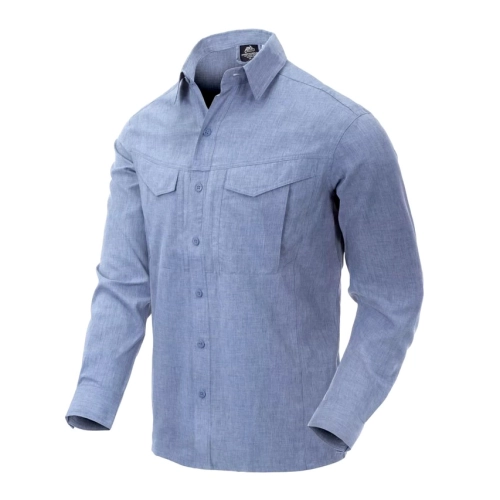 Koszula Męska Taktyczna Helikon Defender Mk2 Gentleman - Light Blue