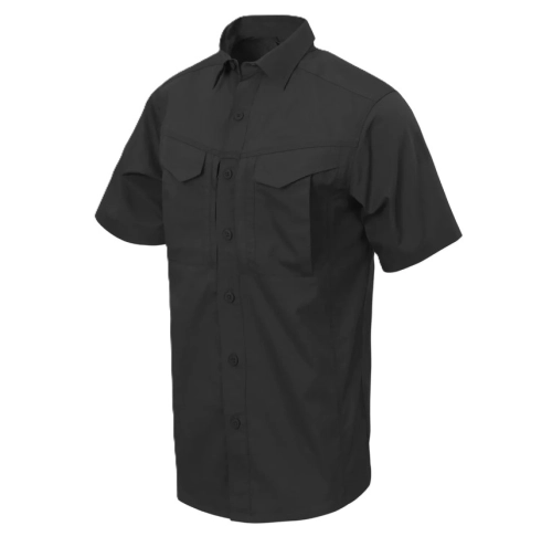 Koszula Męska Taktyczna Helikon Defender Mk2 Short - Czarna