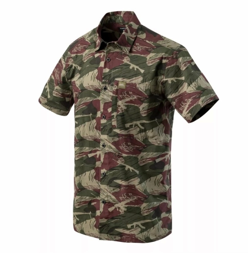 Koszula Męska Taktyczna Helikon Hawajska - Brushstroke Camo