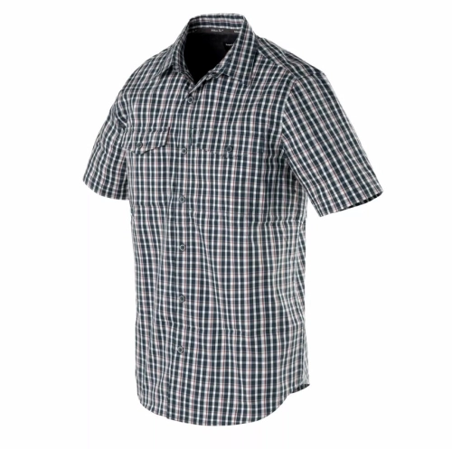Koszula Męska Taktyczna w Kratę Helikon Concealed Carry Short - Rustic Cloth
