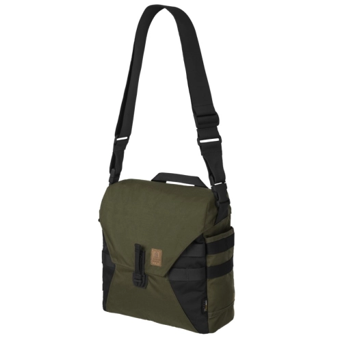 Torba Taktyczna na Ramię MOLLE Helikon Bushcraft Haversack - Olive/Czarna